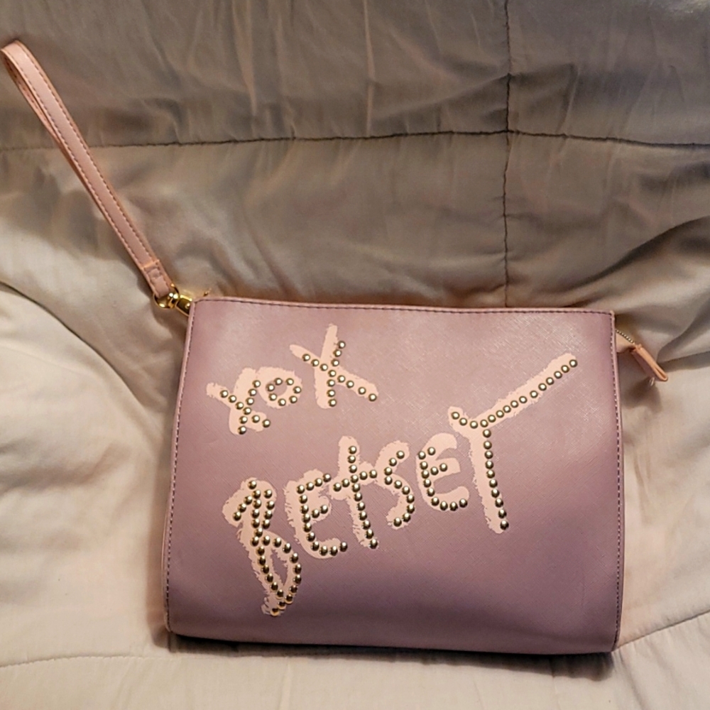 Betsey Johnson xox clutch